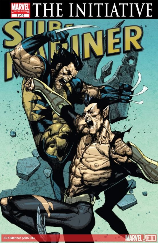 Cover of Sub-Mariner (2007) - #3