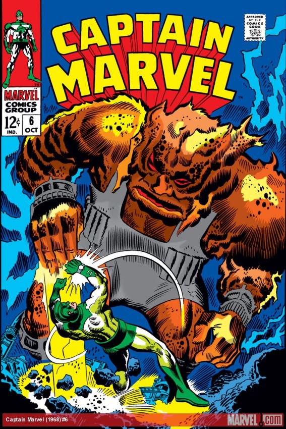 Cover of Captain Marvel (1968) - #6