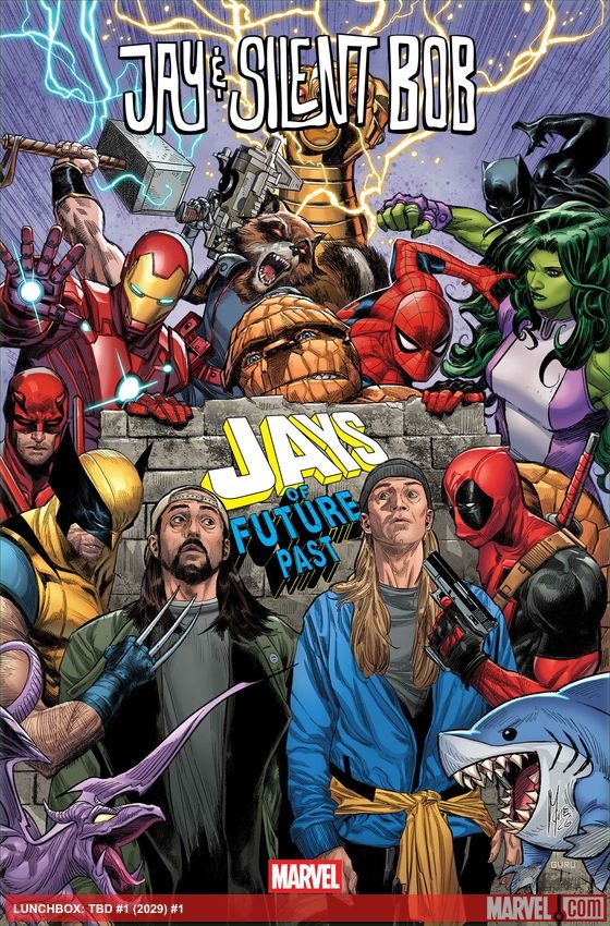 Cover of Jay & Silent Bob: Jays Of Future Past (2026) - #1