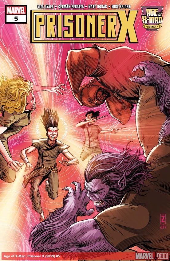 Cover of Age Of X-Man: Prisoner X (2019) - #5