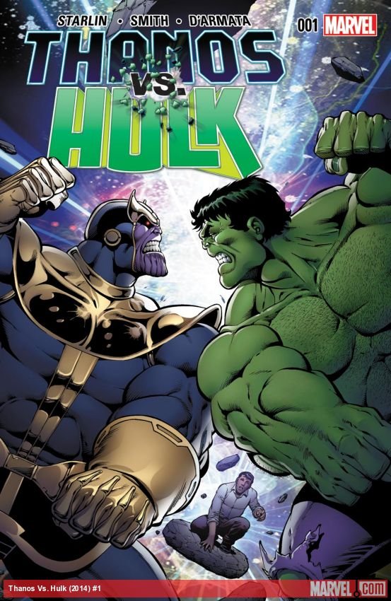 Cover of Thanos Vs. Hulk (2014) - #1