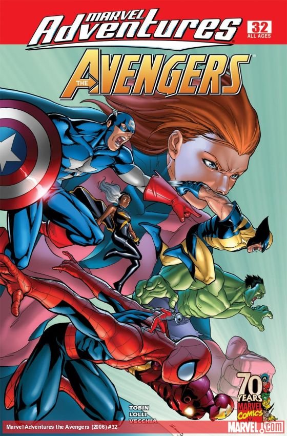 Cover of Marvel Adventures The Avengers (2006) - #32