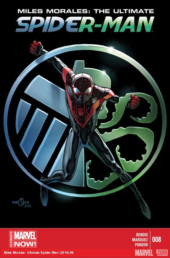 Cover of Miles Morales: Ultimate Spider-Man (2014) - #8