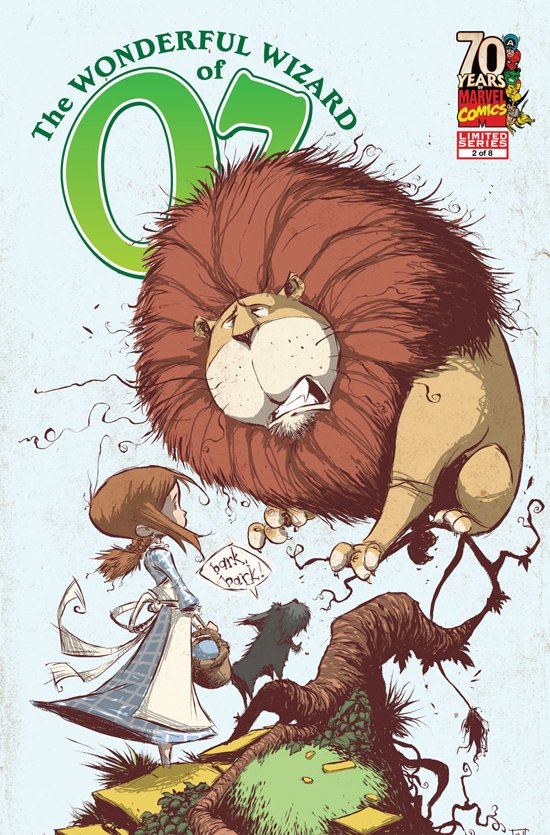 Cover of The Wonderful Wizard Of Oz (2008) - #2