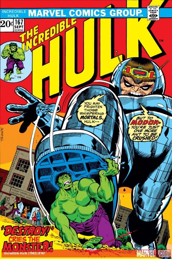 Cover of Incredible Hulk (1962) - #167