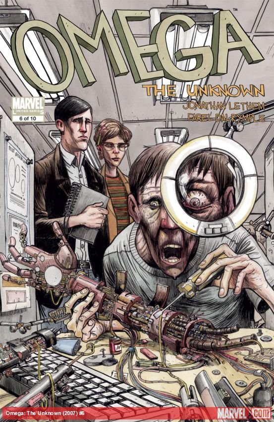 Cover of Omega: The Unknown (2007) - #6