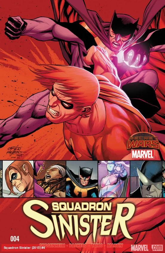 Cover of Squadron Sinister (2015) - #4