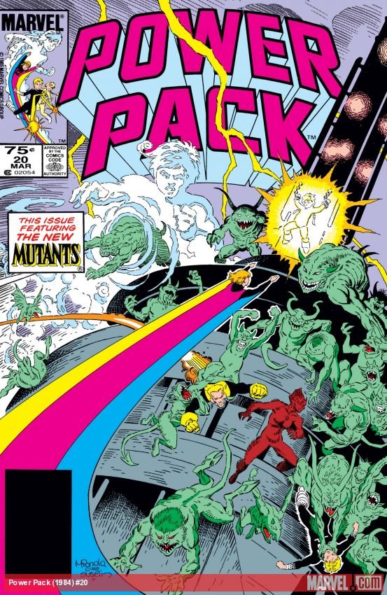 Cover of Power Pack (1984) - #20