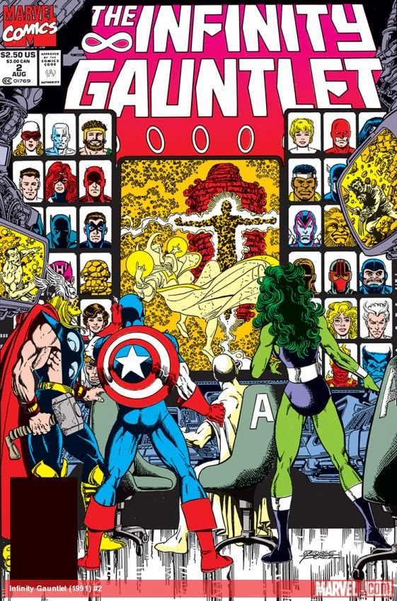 Cover of Infinity Gauntlet (1991) - #2