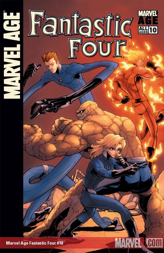 Cover of Marvel Age Fantastic Four (2004) - #10
