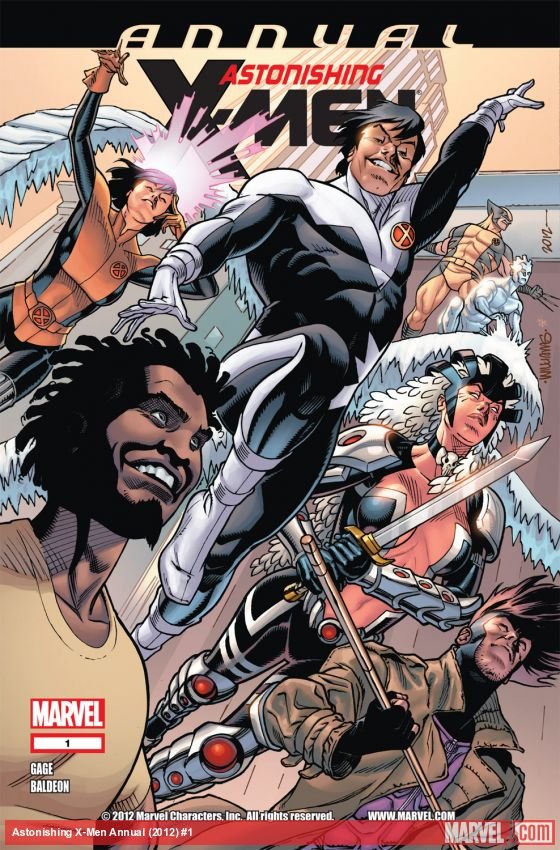 Cover of Astonishing X-Men Annual (2012) - #1