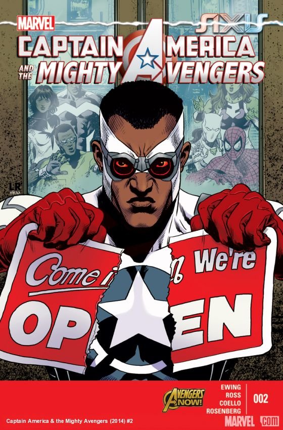 Cover of Captain America & The Mighty Avengers (2014) - #2