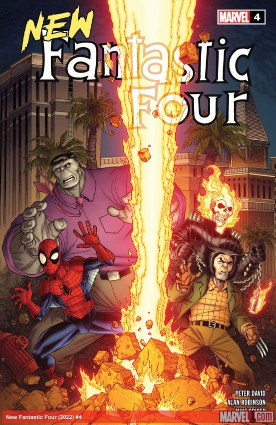 Cover of New Fantastic Four (2022) - #4