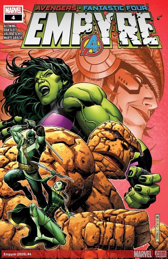 Cover of Empyre (2020) - #4