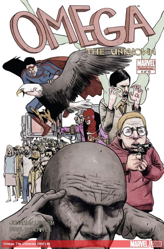 Cover of Omega: The Unknown (2007) - #4