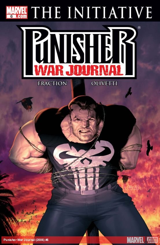 Cover of Punisher War Journal (2006) - #6