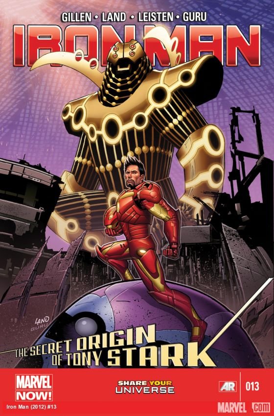 Cover of Iron Man (2012) - #13