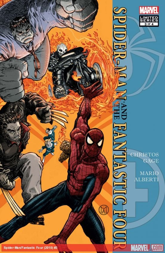 Cover of Spider-Man/Fantastic Four (2010) - #3