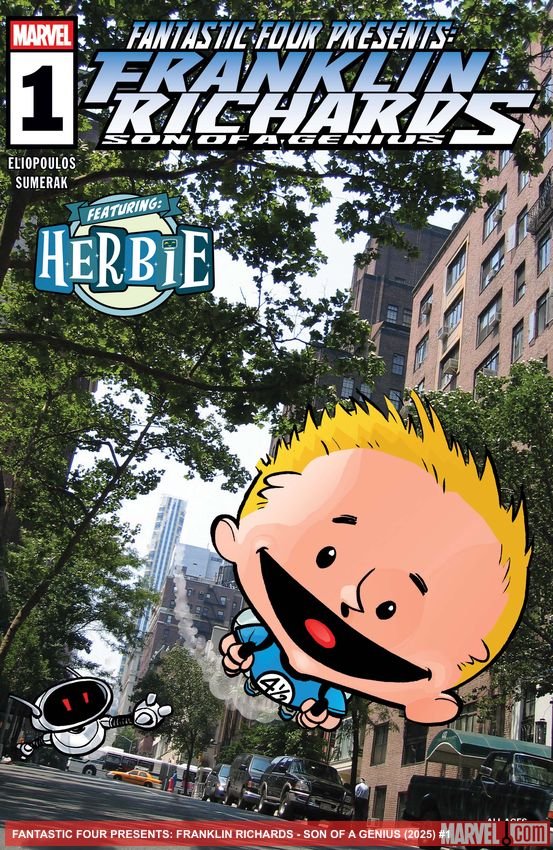 Cover of Fantastic Four Presents: Franklin Richards - Son of a Genius (2025) - #1