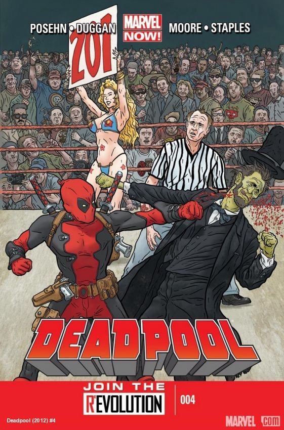 Cover of Deadpool (2012) - #4