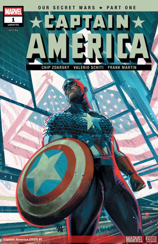 Cover of Captain America (2025) - #1