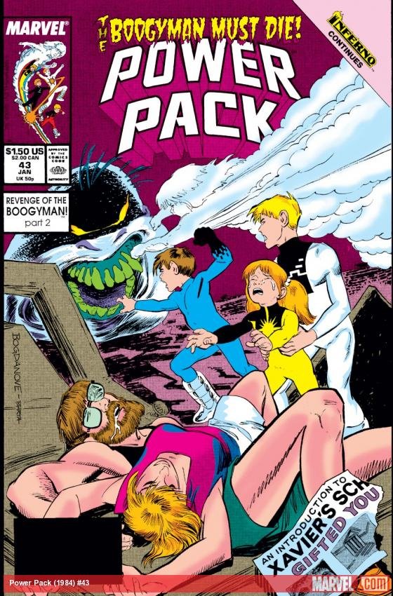 Cover of Power Pack (1984) - #43