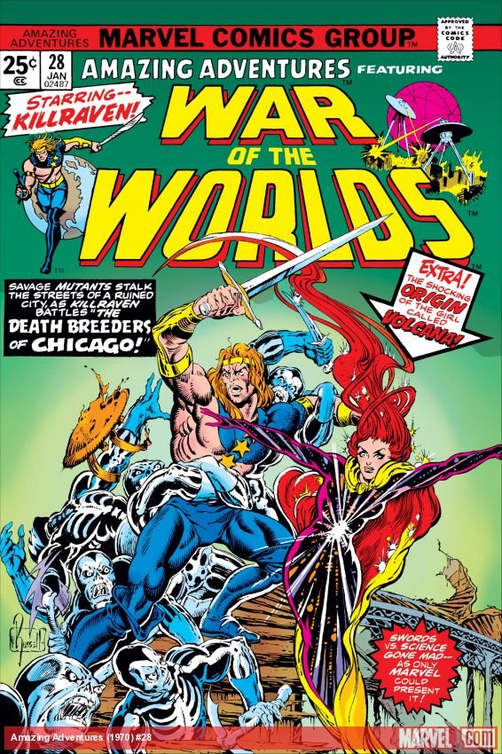 Cover of Amazing Adventures (1970) - #28