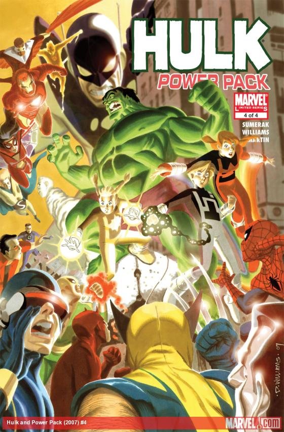 Cover of Hulk And Power Pack (2007) - #4