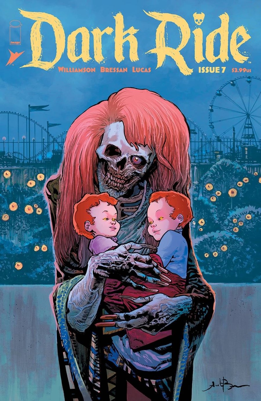 Cover of Dark Ride (2022) - #7