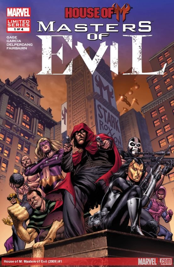 Cover of House Of M: Masters Of Evil (2009) - #1