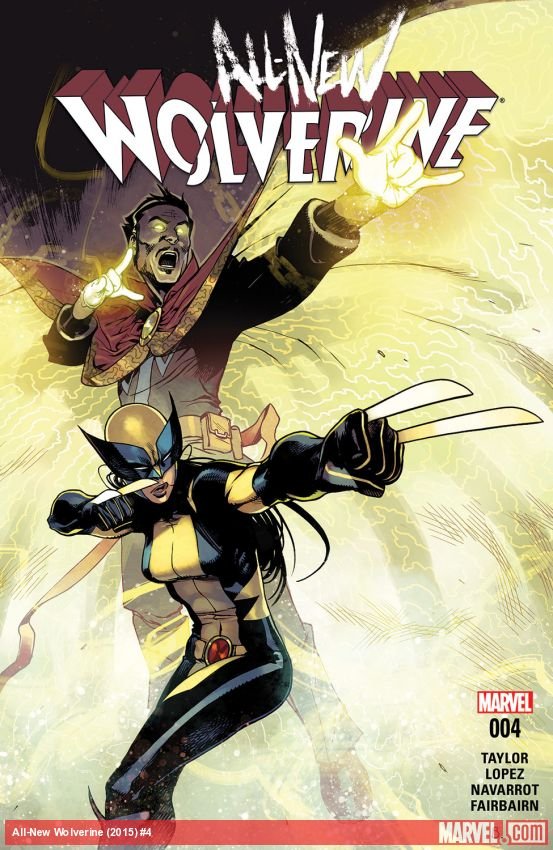 Cover of All-New Wolverine (2015) - #4