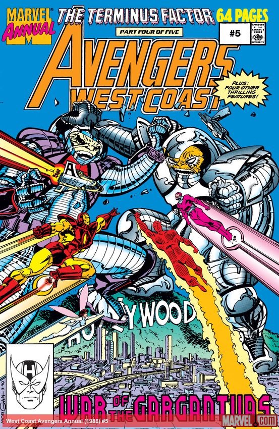 Cover of West Coast Avengers Annual (1986) - #5