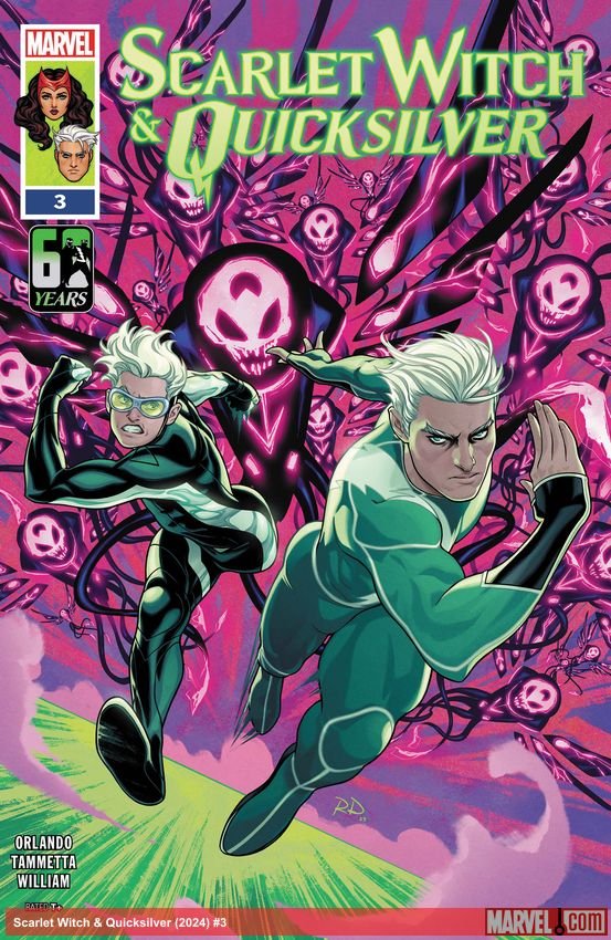 Cover of Scarlet Witch & Quicksilver (2024) - #3