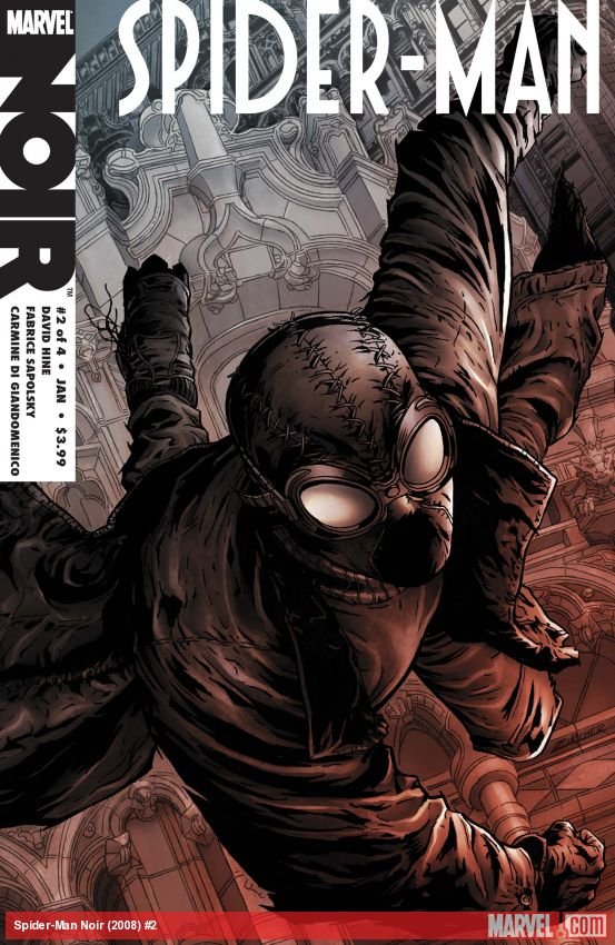 Cover of Spider-Man Noir (2008) - #2