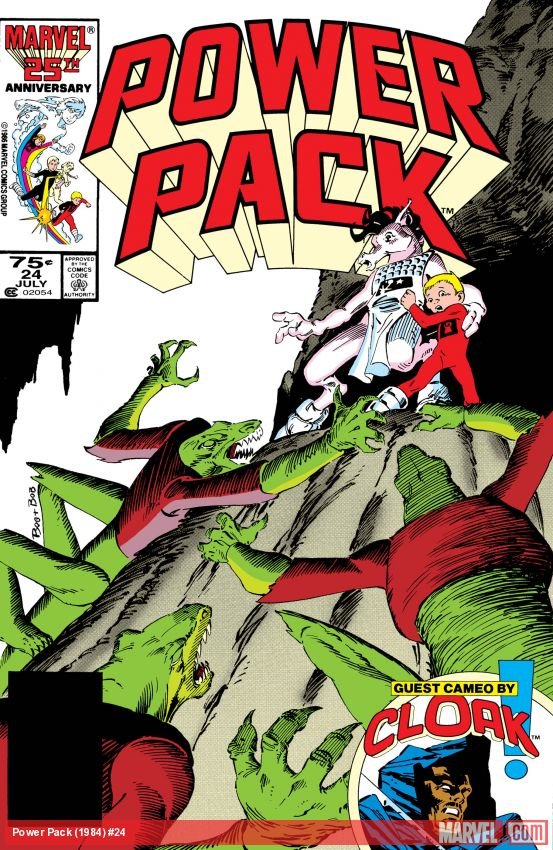 Cover of Power Pack (1984) - #24