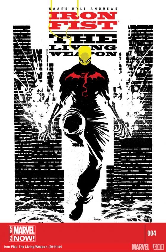 Cover of Iron Fist: The Living Weapon (2014) - #4