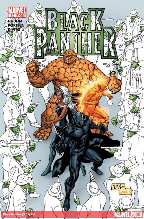 Cover of Black Panther (2005) - #32