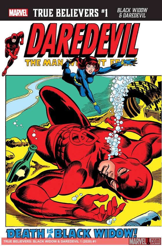 Cover of True Believers: Black Widow & Daredevil (2020) - #1