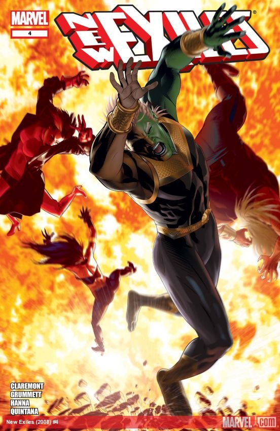 Cover of New Exiles (2008) - #4