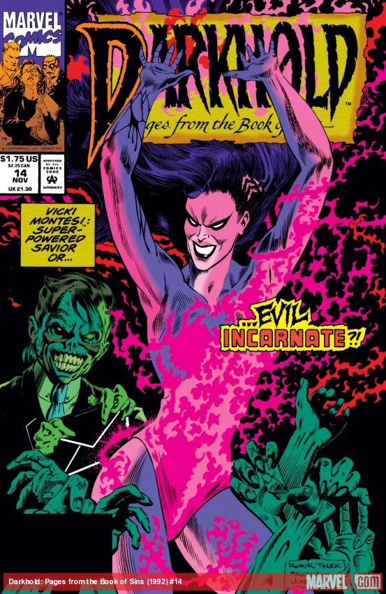 Cover of Darkhold: Pages From The Book Of Sins (1992) - #14