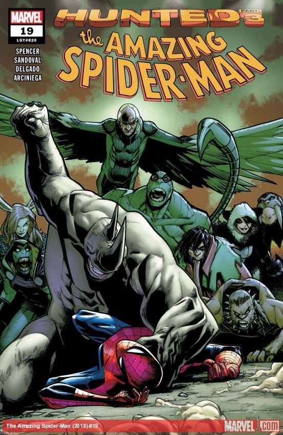 Cover of The Amazing Spider-Man (2018) - #19