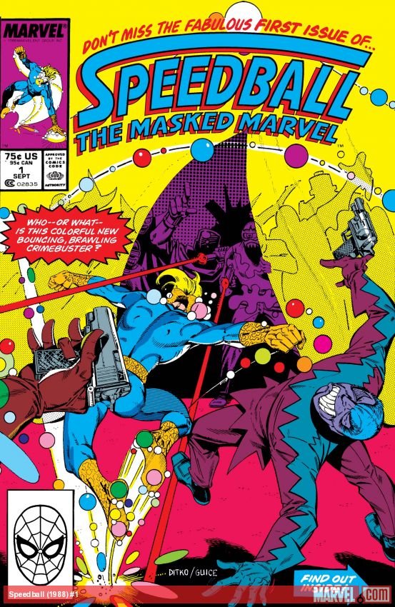 Cover of Speedball (1988) - #1