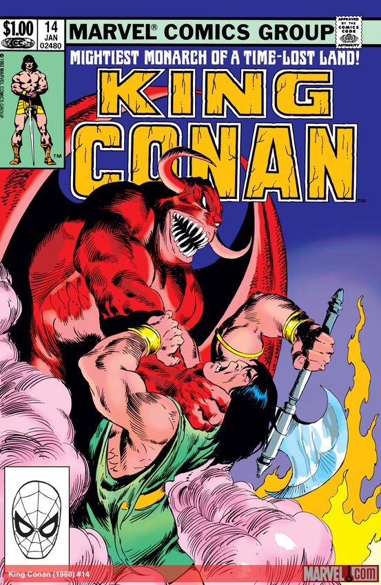 Cover of King Conan (1980) - #14