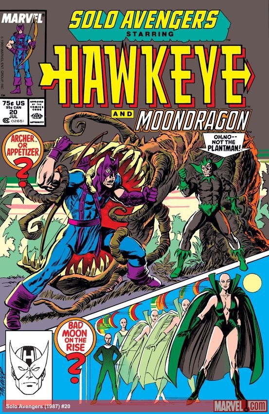 Cover of Solo Avengers (1987) - #20