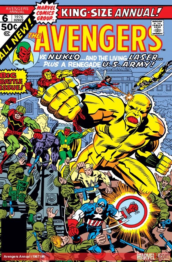 Cover of Avengers Annual (1967) - #6