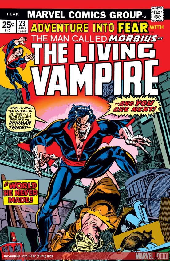 Cover of Adventure Into Fear (1970) - #23