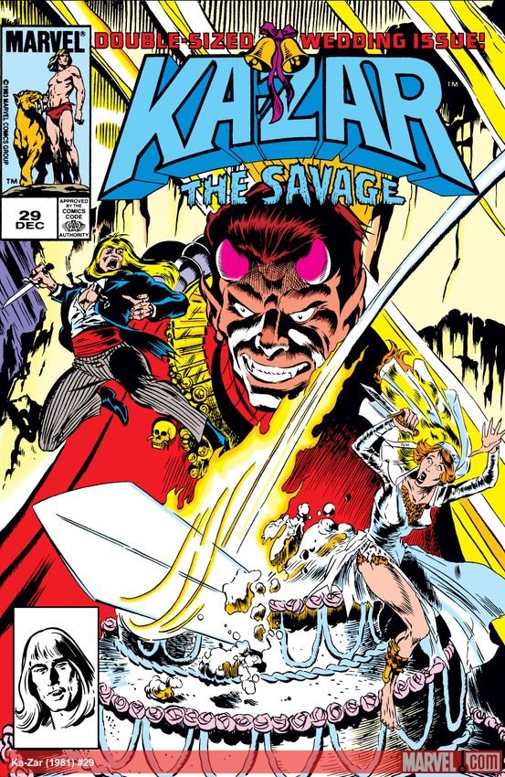 Cover of Ka-Zar The Savage (1981) - #29