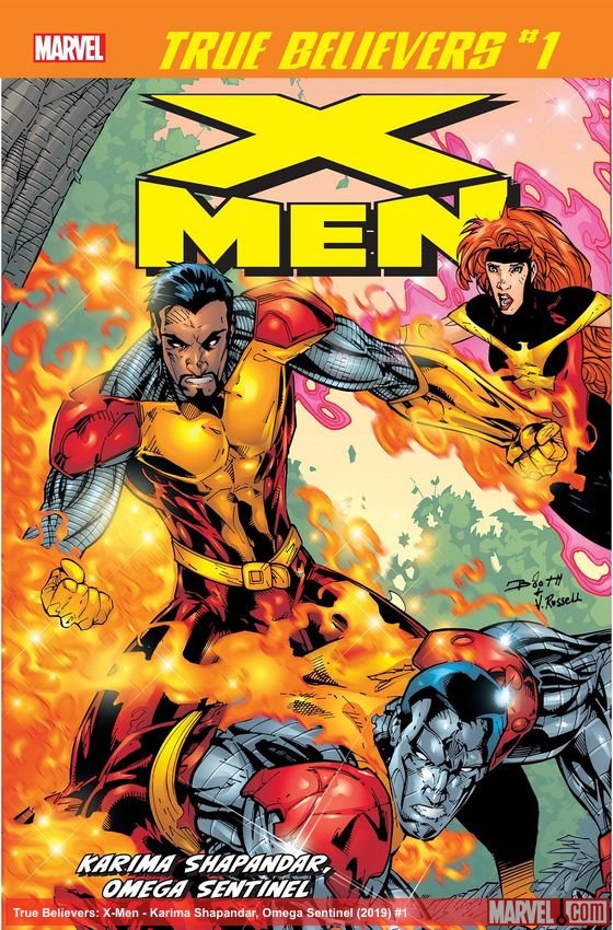 Cover of True Believers: X-Men - Karima Shapandar, Omega Sentinel (2019) - #1