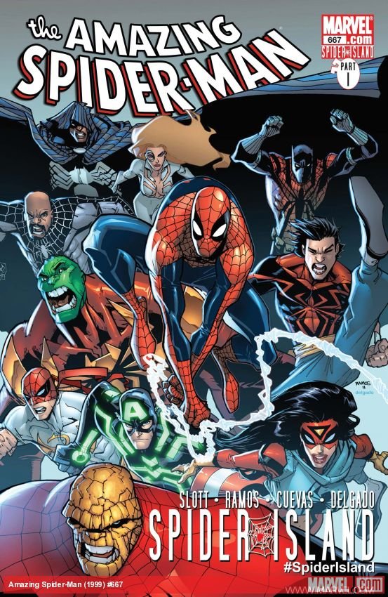 Cover of The Amazing Spider-Man (1999) - #667