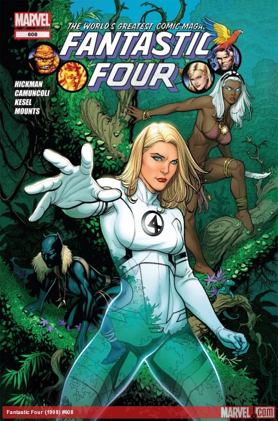 Cover of Fantastic Four (1998) - #608
